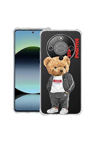 bestcase Husa Αντικραδασμική 1.5mm Συμβατή με Honor Magic8 Lite, με Σχέδιο St...