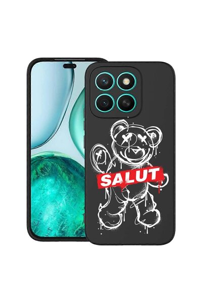 bestcase Ултра тънък TPU калъф, съвместим с Honor X6c, с дизайн  "Плюшено меч...