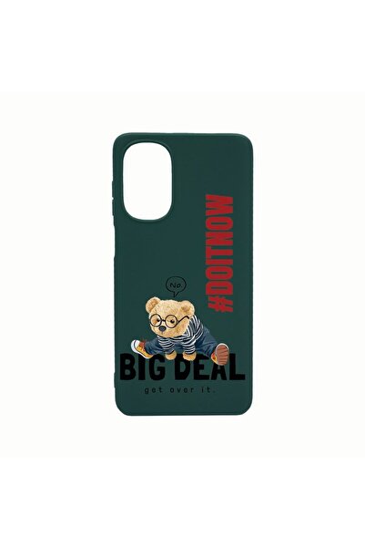 bestcase Husa Silicon, Compatibila Cu Motorola Moto E32s, Do It Now Teddy, Re...