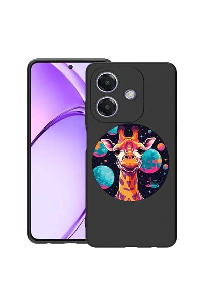 bestcase ¬Æ Husa pentru OPPO A60 5G / A40 / A40M, Dream Colors Giraffe, Slim ...
