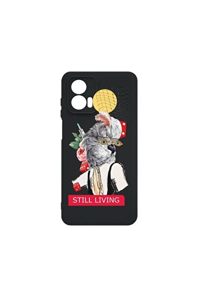bestcase Тънък силиконов калъф 0.8ММ, съвместим с Motorola Moto G85, Still Li...
