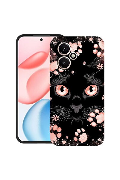 bestcase ¬Æ Husa TPU Ultra Slim Compatibila cu Honor 400, Black Cat, 2060076 ...