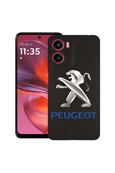 bestcase ¬Æ Husa pentru Motorola Moto G05, Peugeot, Slim Silicon 0.8MM, Antis...