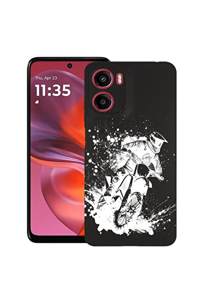 bestcase Θήκη για Motorola Moto G06 με σχέδιο MotoCross, TPU Ματ Εξαιρετικά Λ...