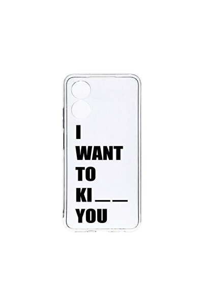 bestcase Διαφανής Θήκη Σιλικόνης 2MM, Συμβατή με OPPO A78 / A58 5G, Θέλω να.....