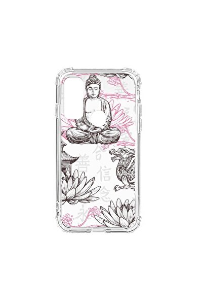 bestcase Husa Anti Shock Silicon Compatibila cu Motorola Moto E40, Buddha, Mi...