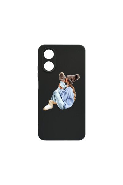 bestcase Λεπτή Θήκη Σιλικόνης 0.8MM, Συμβατή με OPPO A38 4G, Σχέδιο Μαμά με Α...