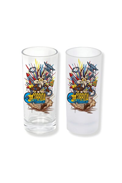 Ghostbastır Coyote Ice/Cold-Free Option Rakı Glass – 1 Stylish Presentation G...