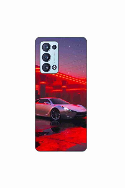 OEM Husa compatibila cu Oppo Reno6 Pro 5G Silicon Gel Tpu Model Future Car
