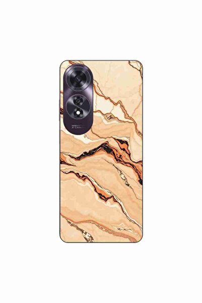 OEM Husa compatibila cu Oppo A60 4G Silicon Gel Tpu Model Desert Stone Marble
