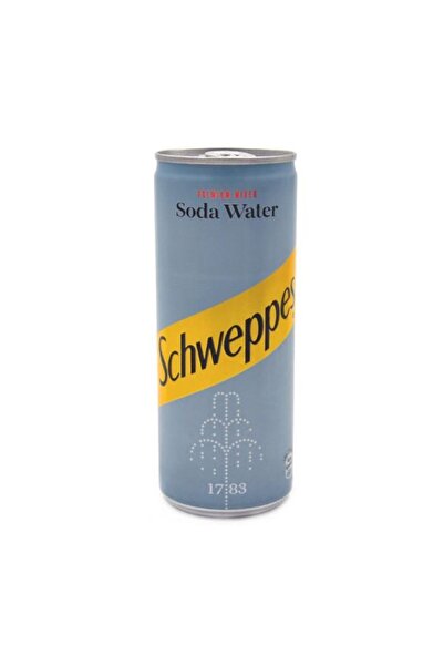 Schweppes Soda Water 250ml Can