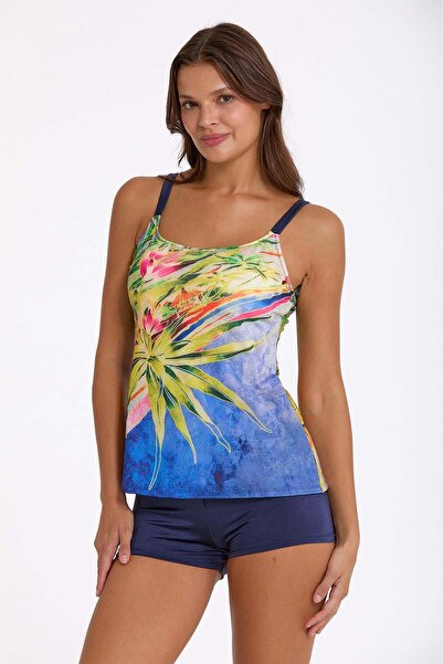 Argento Şortlu Tankini Takım 0063-3044