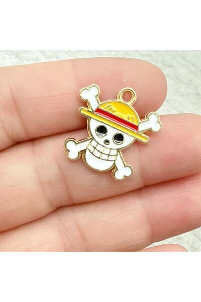 Choice6 Bandai 10PCS-003 10Pcs ONE PIECE Cute Luffy, Roronoa Zoro Anime Alloy...