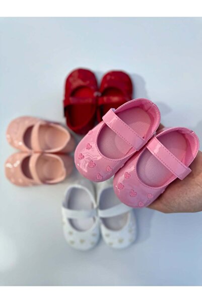 shop Kız Bebek Kaymaz Tabanlıklı İlk Adım Ayakkabısı