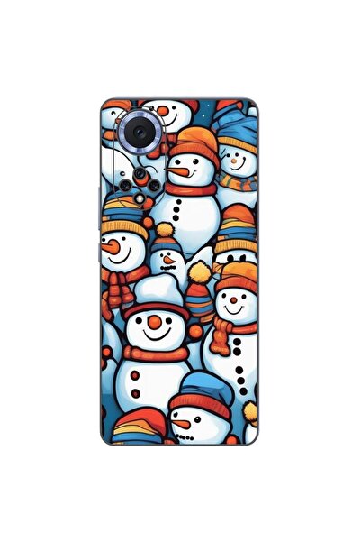 OEM Калъф, съвместим с Huawei Nova 9, силиконов гел TPU модел с десен Снежен ...