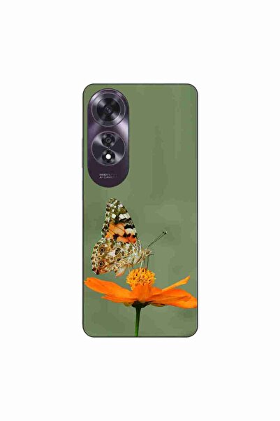 OEM Husa compatibila cu Oppo A60 4G Silicon Gel Tpu Model Fluture