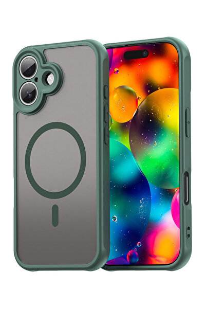 VERTEK MagFrost Pro Ματ Θήκη Σιλικόνης MagSafe Συμβατή με Apple iPhone 17, Πρ...