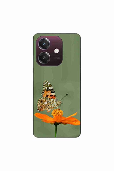 OEM Husa compatibila cu Oppo A60 5G Silicon Gel Tpu Model Fluture