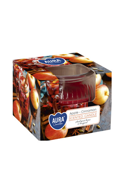 aura candles Lumanare Parfumate Aura Candles, Mere cu Scortisoara, 80 gr