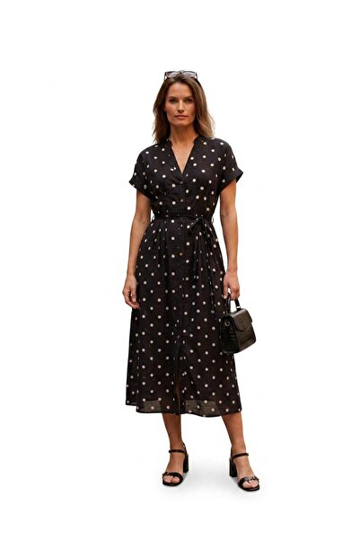 Volans Moda 5207 Imported Fabric Tencel Dress