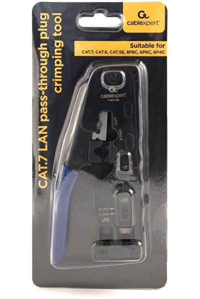 Gembird Unelte pentru cablare și sertizare cabluri RJ45 / RJ12 / RJ11 / Pass-...