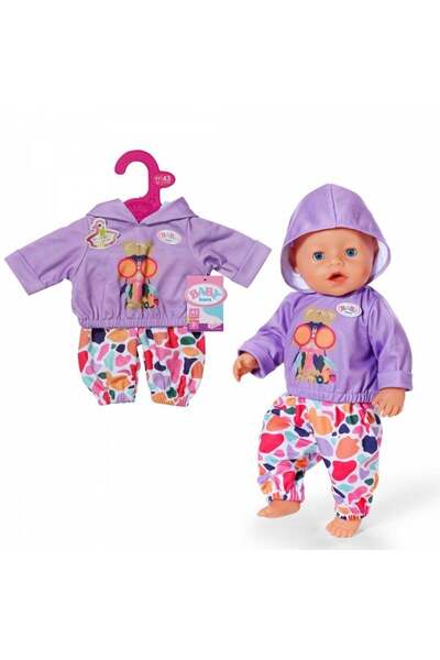 ZAPF CREATION Baby Born Rochie cu glugă 43 cm