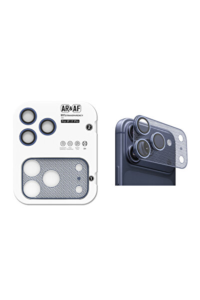 Powerfox iPhone 17 Pro Compatible Camera Protector with Ar and Af Features, M...