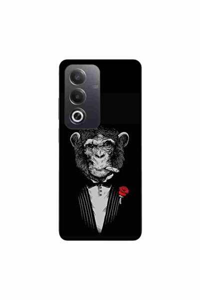 OEM Husa compatibila cu Oppo A80 Silicon Gel Tpu Model Cigar Monkey