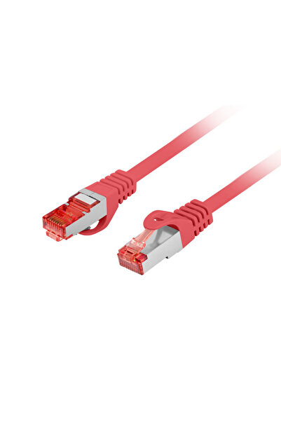 Lanberg Patchcord S/FTP kat.6 1,5m LSZH CU fluke passed czerwony