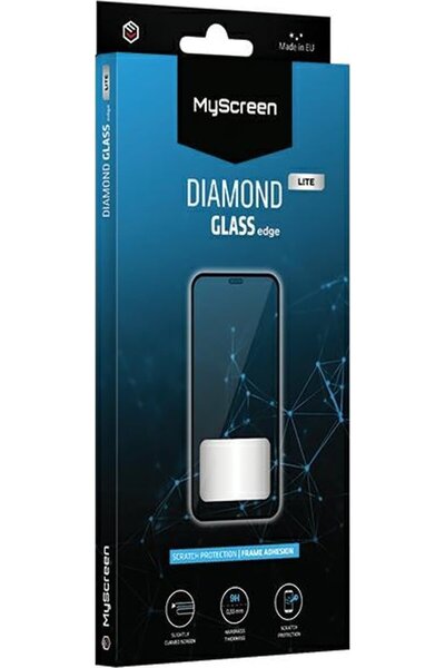 MyScreen MS Diamond Glass Edge Lite FG iPhone 16 6,1 " negru Full Glue