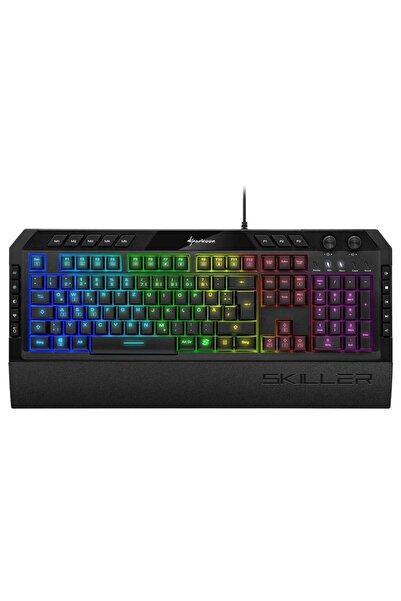 SHARKOON Gaming Tastatur Skiller SGK5 schwarz DE