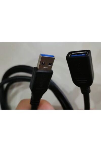 MicroConnect USB 3.0 A-A 1.8 m M-F, Black