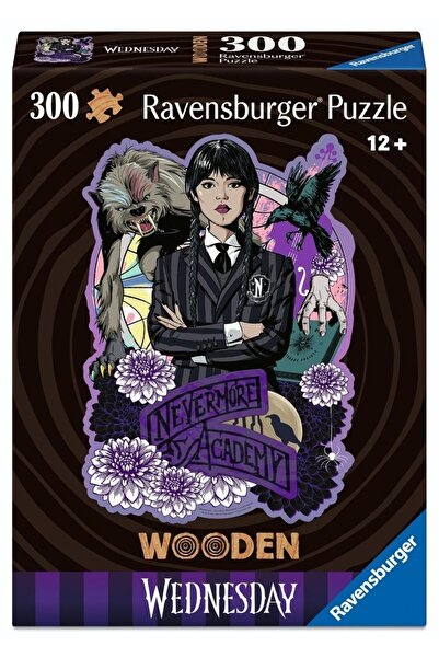 RAVENSBURGER Puzzle 300 Wednesday din lemn