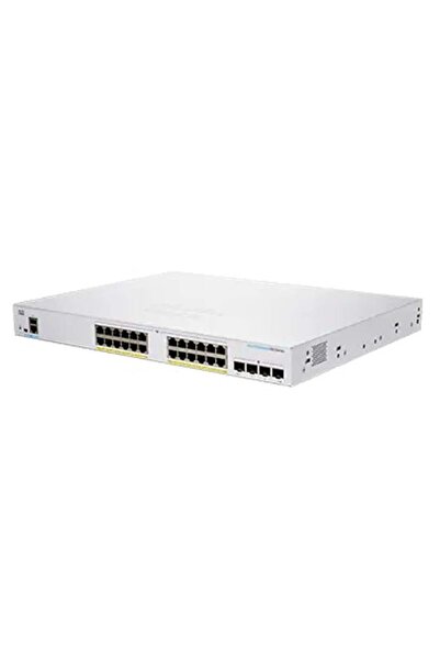 Cisco Systems Cisco switch CBS250-24FP-4X (24xGbE,4xSFP+,24xPoE+,370W) - REFRESH