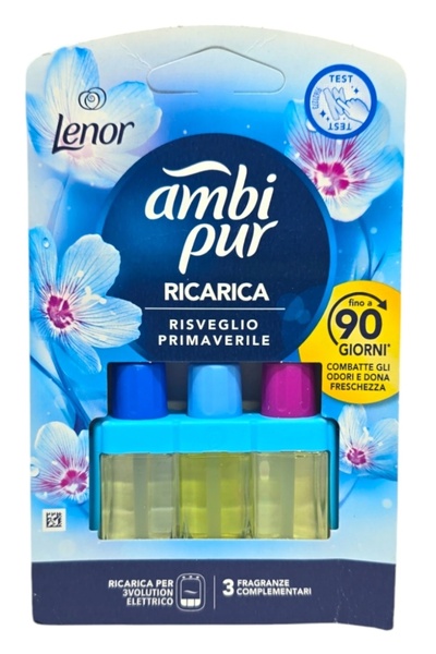 Ambi Pur Odorizant de camera electric Ambi Pur, 3 voltiuni, Lenor, Risveglio ...