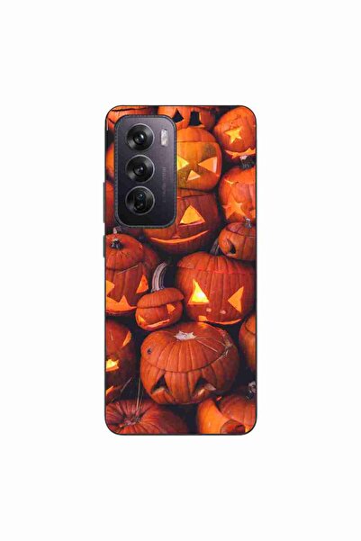 OEM Husa compatibila cu Oppo Reno12 Pro Silicon Gel Tpu Model Halloween Dovle...