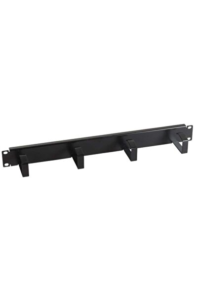 EFB Elektronik Panou de cablare EFB 19 " 1HE, 4 bare, oțel, negru