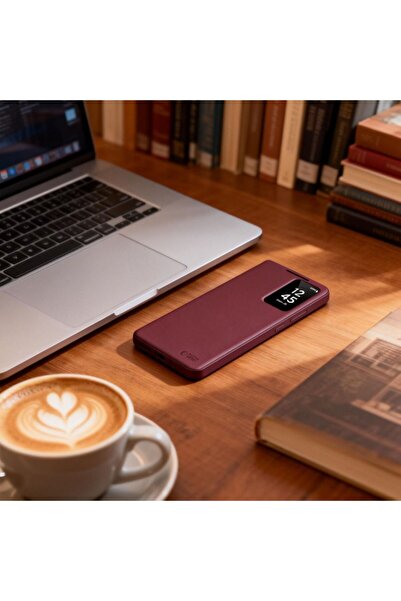 Tech-Protect Portofel inteligent Galaxy S26 Ultra mulberry