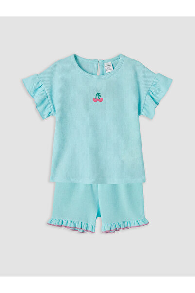 LC Waikiki Esvab • Modern & Distinctive Embroidered Girls' Set