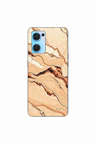 OEM Husa compatibila cu Oppo Reno7 5G Silicon Gel Tpu Model Desert Stone Marble