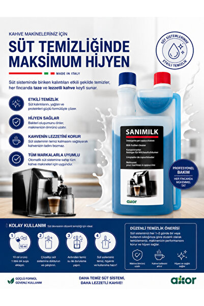 süt sistemi temileyici
