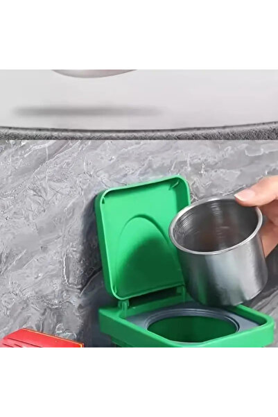 ForWhat منفضة سجائر على شكل سلة مهملات لديكور المكتب المنزلي