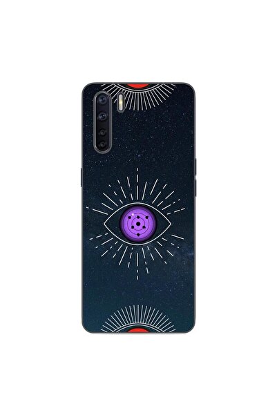 OEM Husa compatibila cu Oppo A91 Silicon Gel Tpu Model Tomoe Rinnegan Eye