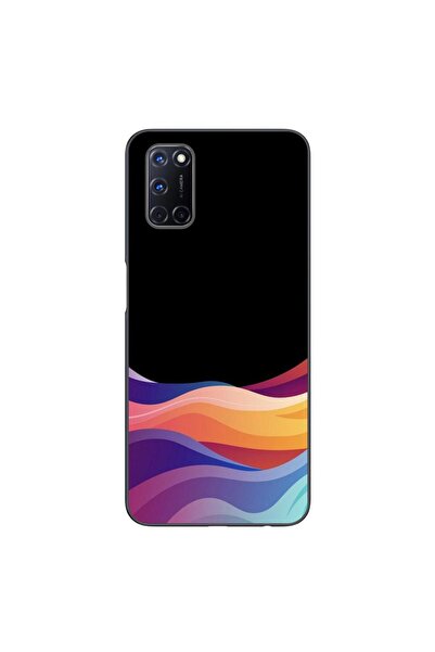 OEM Husa compatibila cu Oppo A72 Silicon Gel Tpu Model Neon Waves