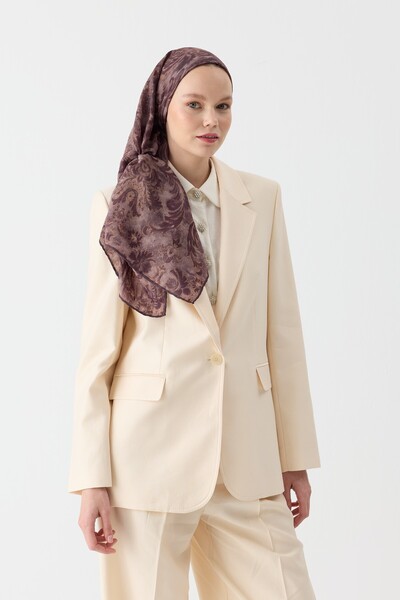 İpekhan Atmosphere Seren Scarf 4102 Dark Lilac