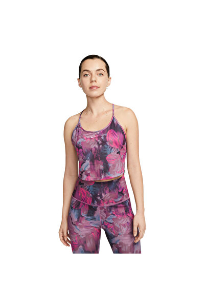 Nike Womens W One Dri-FIT Crop Tank AOP XS