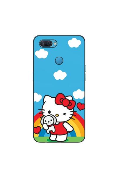 OEM Husa compatibila cu Oppo A12 Silicon Gel Tpu Model Hello Kitty Rainbow