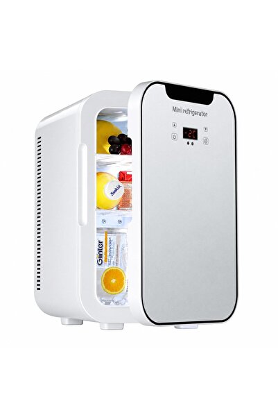 Tradeo 20L Mini Fridge with LCD Screen, 65W Portable Dual-Core Cooler & Warme...