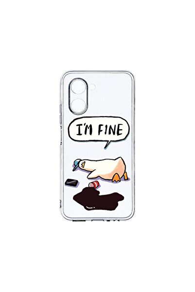 bestcase Διαφανής Θήκη Σιλικόνης 2MM, Συμβατή με Realme C33, Duck Life - Είμα...
