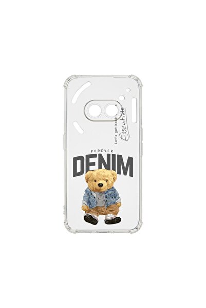 bestcase ¬Æ Husa Anti Shock 1.5MM, Compatibila Cu Nothing Phone 2a, Denim Sty...